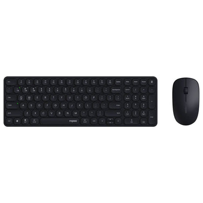 Rapoo 9320M Multi-Mode Wireless Keyboard & Mouse Combo – Bluetooth 3.0/4.0/5.0, 2.4GHz, Spill-Resistant, 1300 DPI Mouse