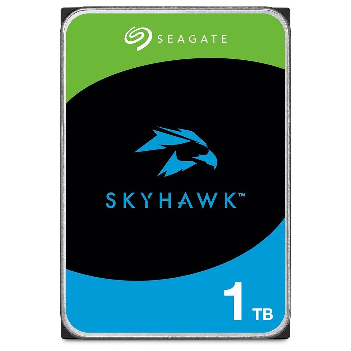 Seagate SkyHawk Surveillance SATA III 3.5" Internal Hard Drive, 256MB Cache, 5400 RPM, Up to 180 MB/s Sustained Transfer Rates, 1 Million Hours MTBF, Supports up to 64 HD Cameras