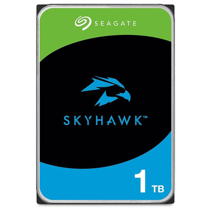 Seagate SkyHawk Surveillance SATA III 3.5" Internal Hard Drive, 256MB Cache, 5400 RPM, Up to 180 MB/s Sustained Transfer Rates, 1 Million Hours MTBF, Supports up to 64 HD Cameras